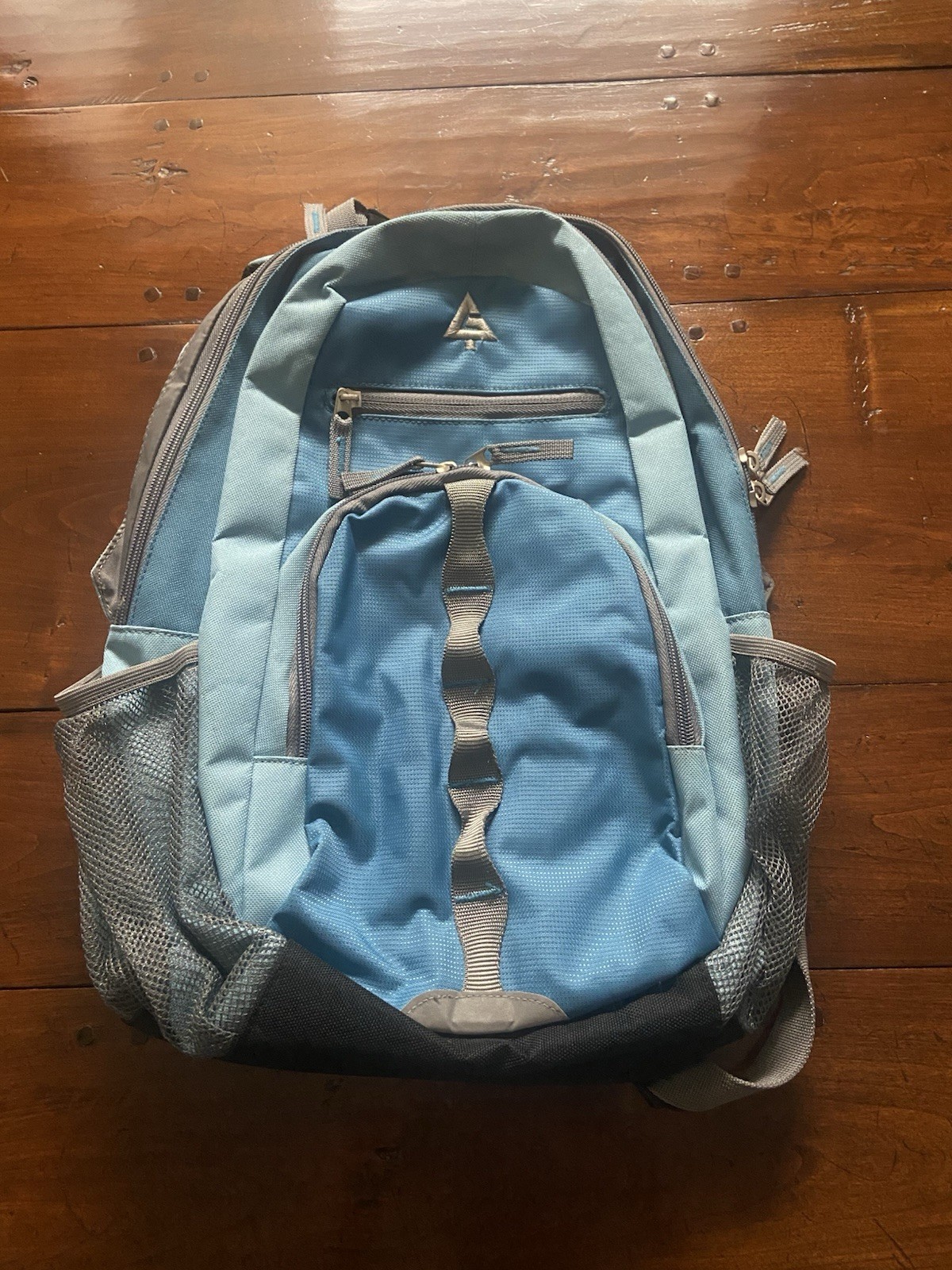 Hiking/Outdoor Youth Backpack - Light Blue/Grey - Used