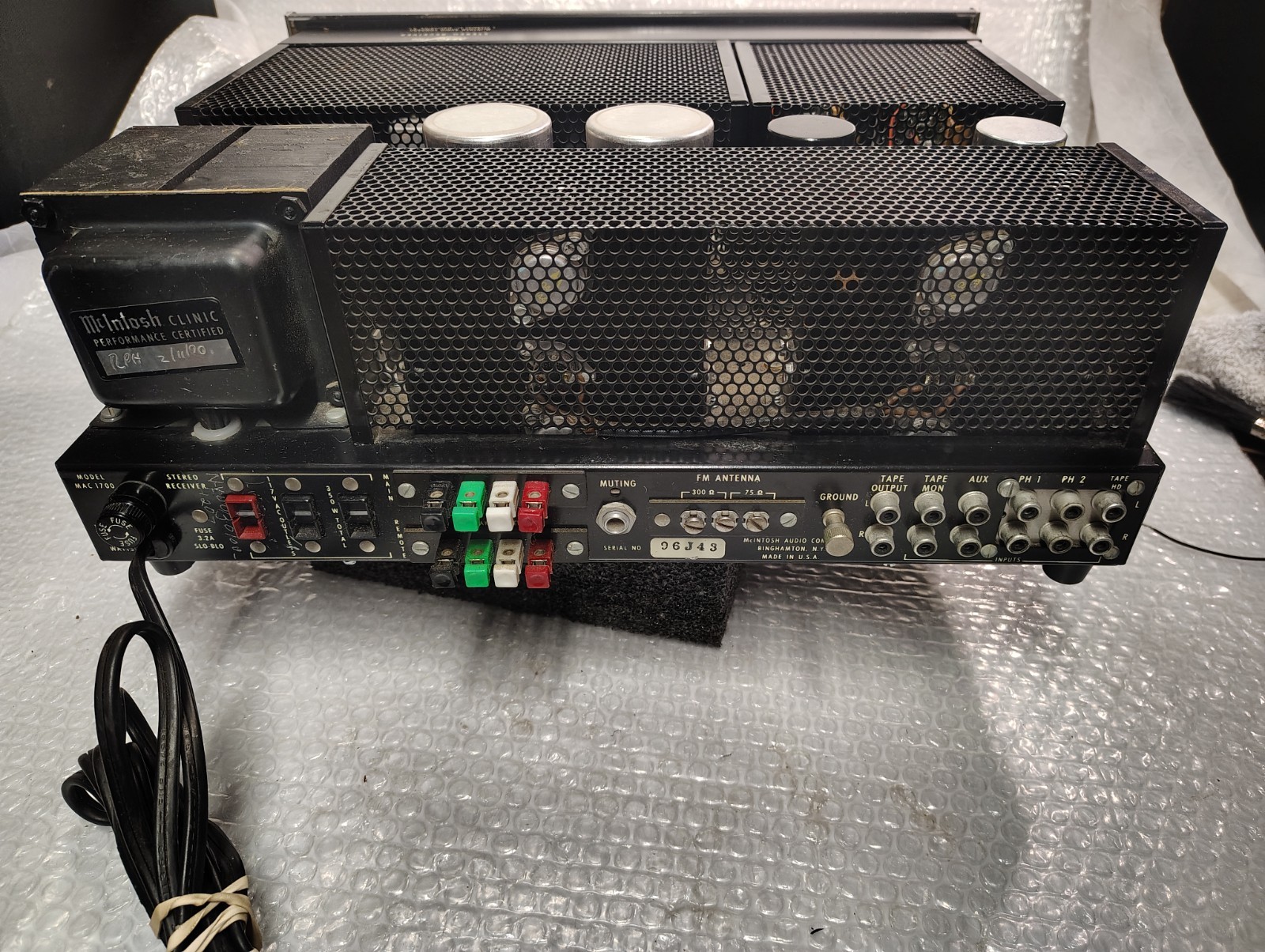 McIntosh MAC 1700 Receiver
