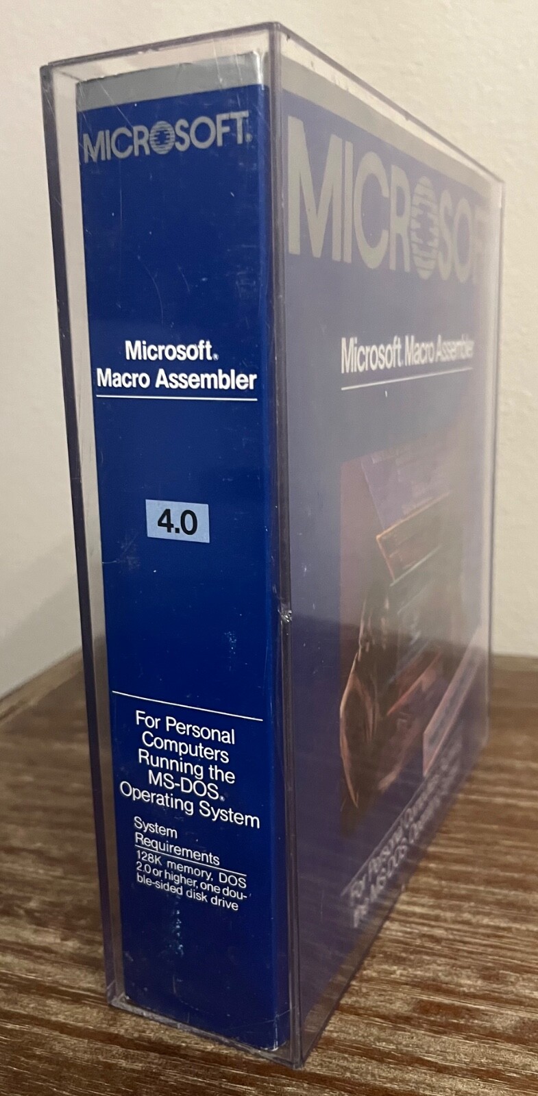 UNTESTED RARE VTG 1985 Microsoft Macro Assembler 4.0 Disk, Manual, Literature