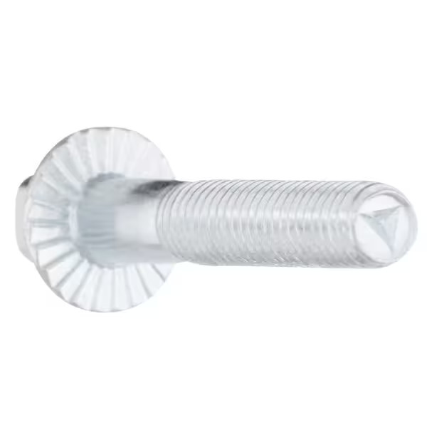 10-PK Everbilt M6-1.0 x 35 mm Zinc Plated Steel Metric Flange Bolt 802578