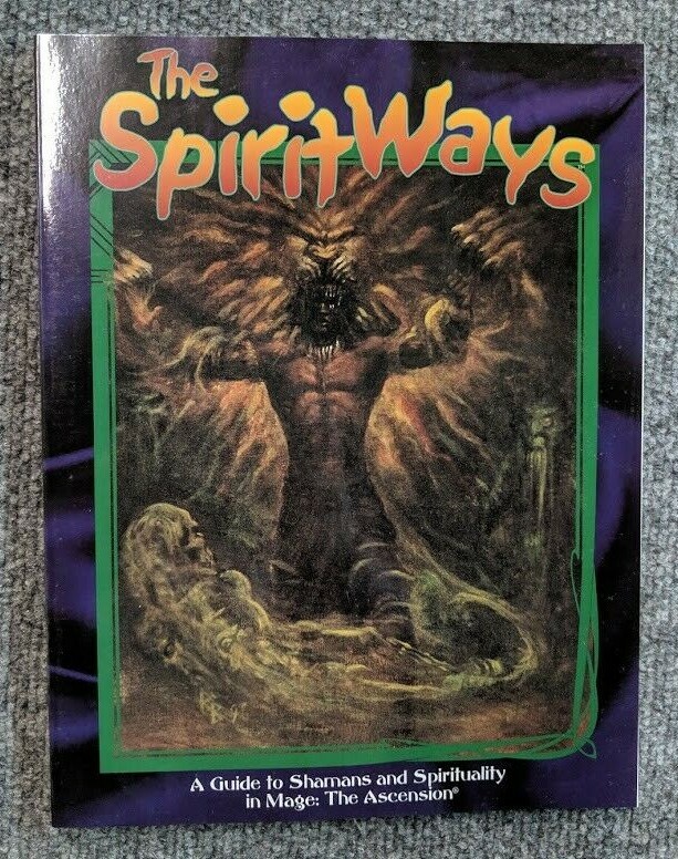 Mage: The Ascension The Spirit Ways: A Guide to Shamans and Spirituality RPG SC