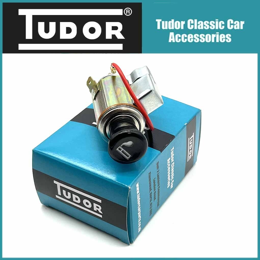 Classic Car 12v Cigarette Lighter & Socket Illuminated Tudor OE Spec