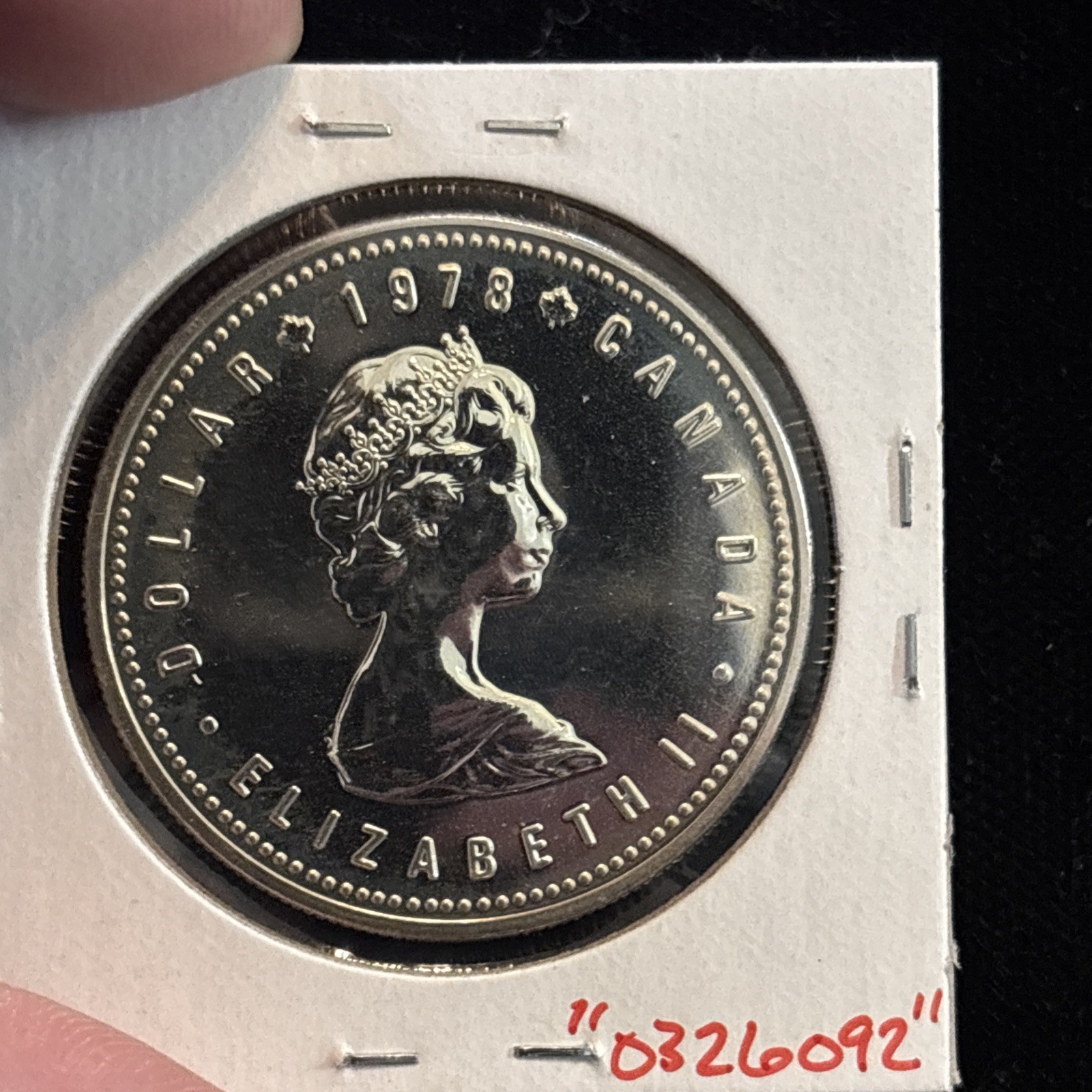 1978 Canada Silver Dollar Edmonton Games Proof “0326092” Canadian $1