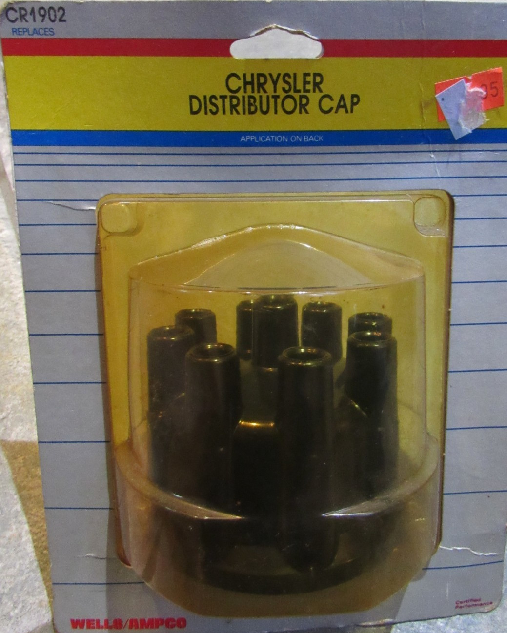 Wells CR1902 Cap 1959–1972  8 cyl ALL w/ Chrysler distributor