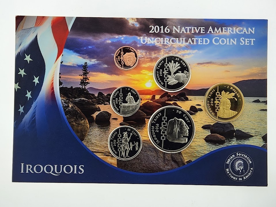 2016 Indian Sovereign Nation in America Uncirculated Set - Iroquois