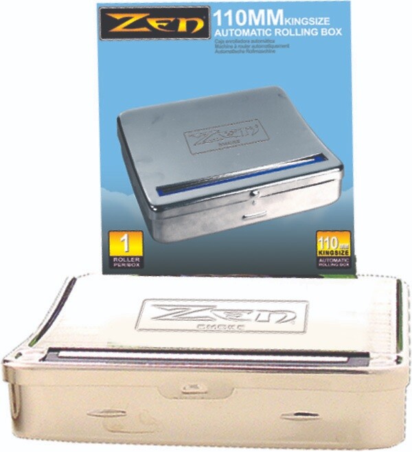 ZEN 110MM KING SIZE AUTOMATIC CIGARETTE ROLLING BOX - Free Shipping w/ Tracking