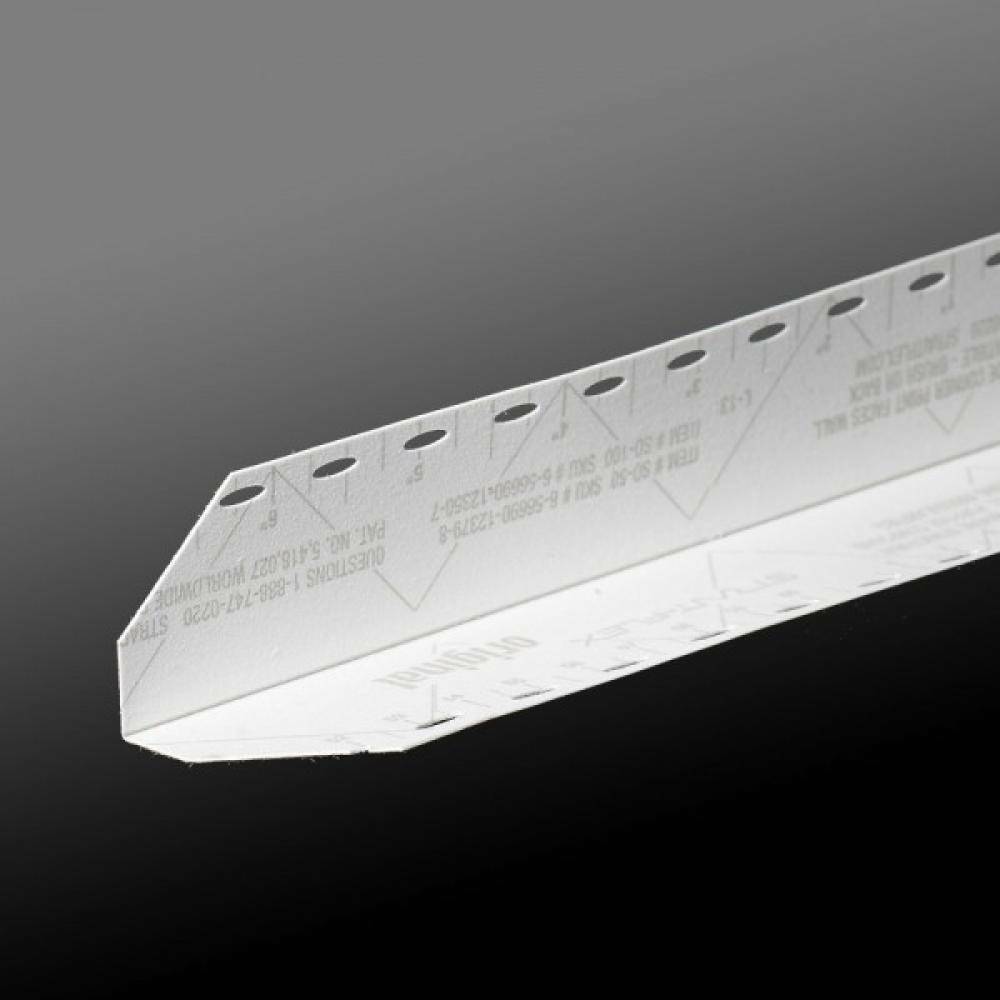 Strait Flex Original Corner Tape with Slots 2-3/8"x100' (6 pack) SO-100S