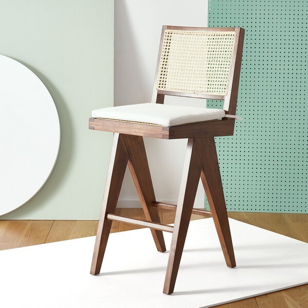 Safavieh COLETTE RATTAN BARSTOOL, Reduced Price 2172735114 SFV4134D