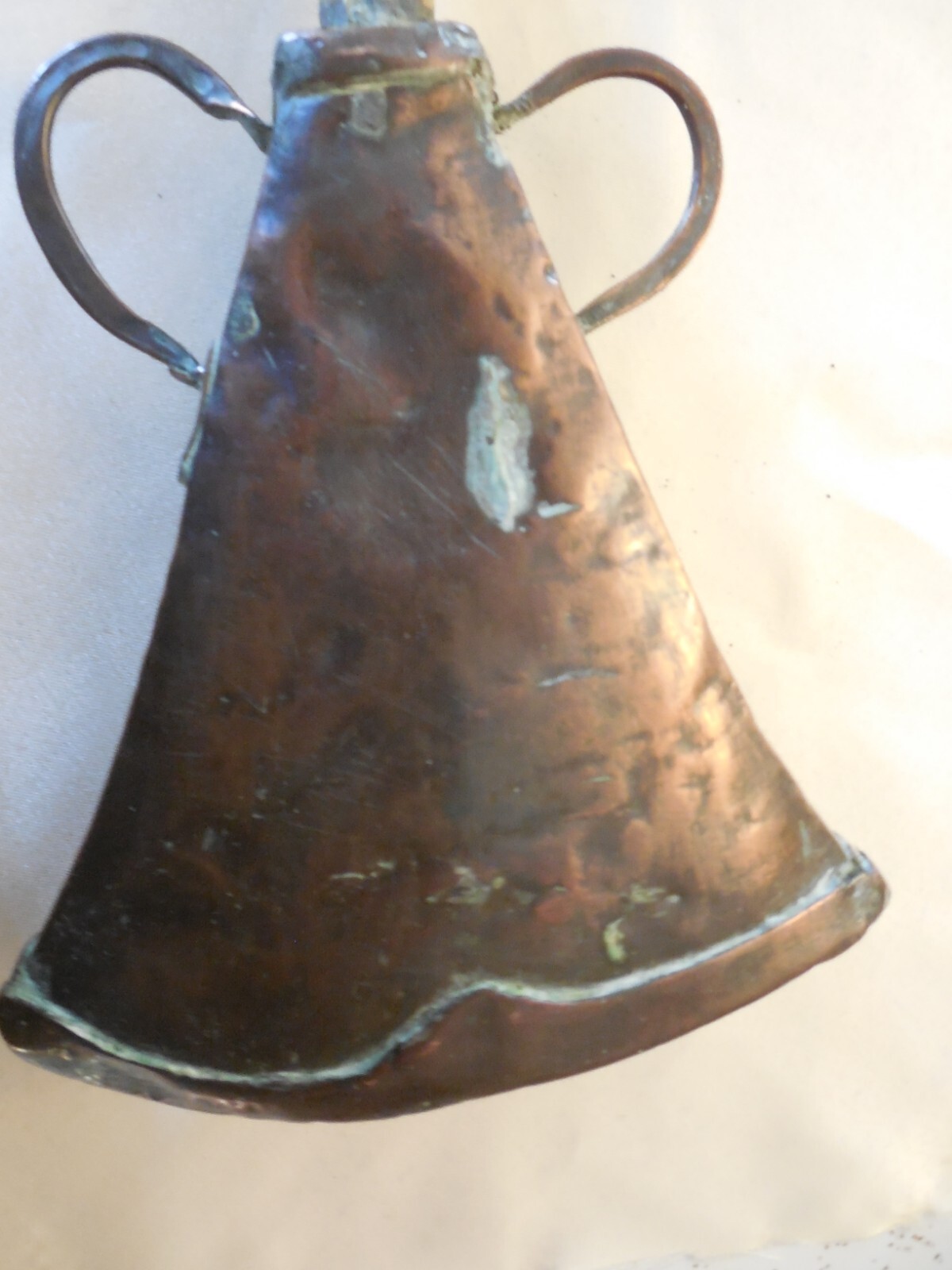 ANTIQUE MOROCCAN BLACK POWDER "POWDER FLASK"