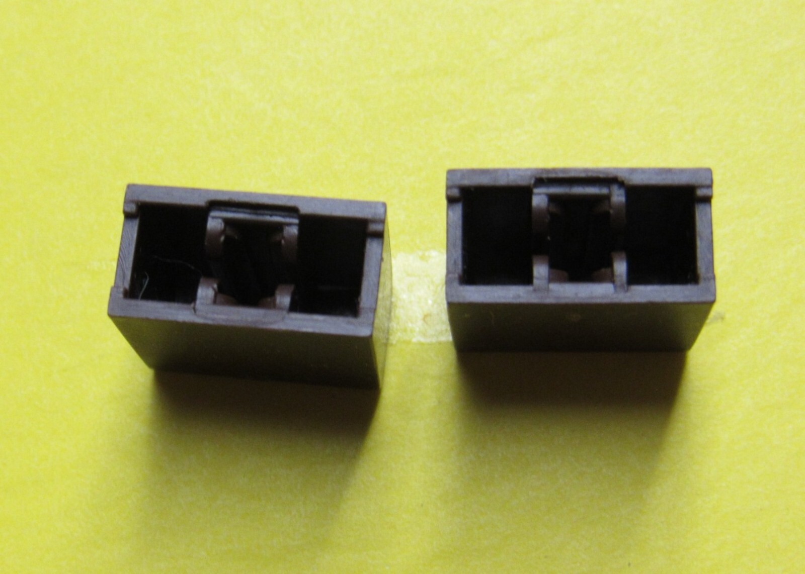 (2) M&S WALNUT Intercom Buttons N35W, N45W, N65RSW Glamour Caps