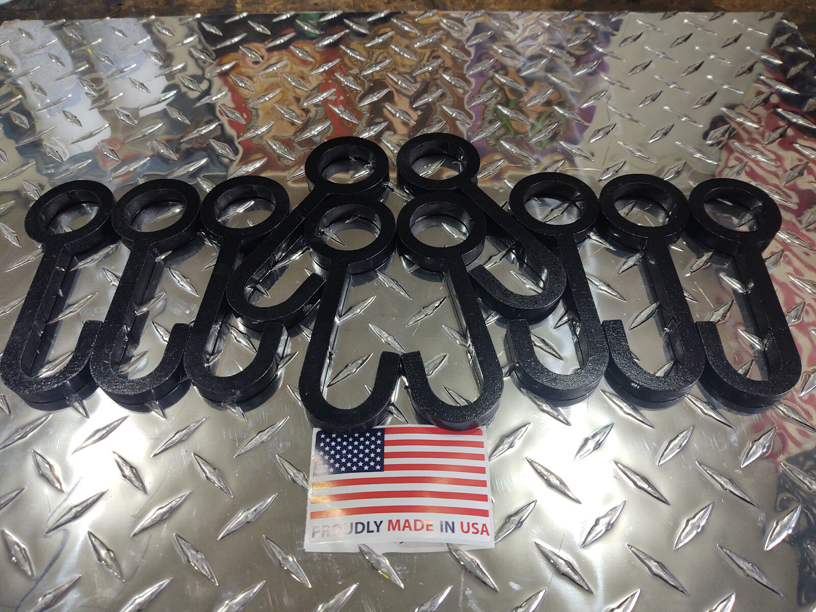 AR500 Steel Target Hooks 8" long Qty 10