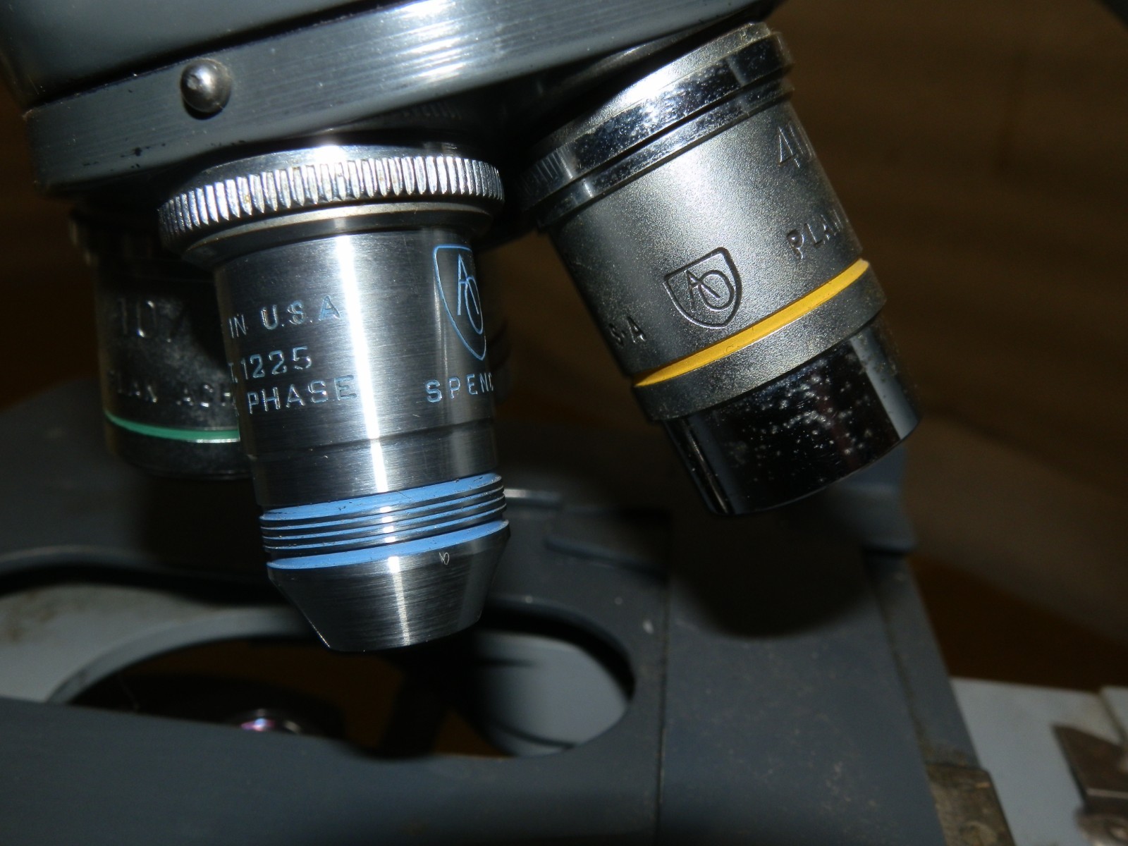 American Optical AO Spencer PhaseStar Phase Contrast Microscope