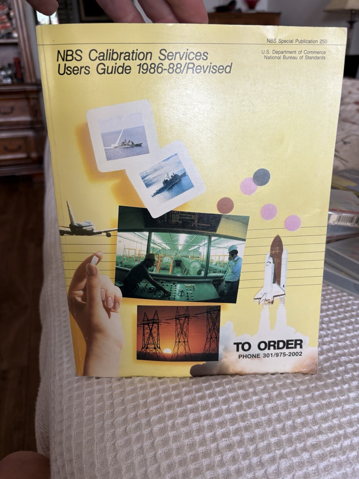Nice Rare NBS Calibration Services Users Guide 1986-88 Revised Manual