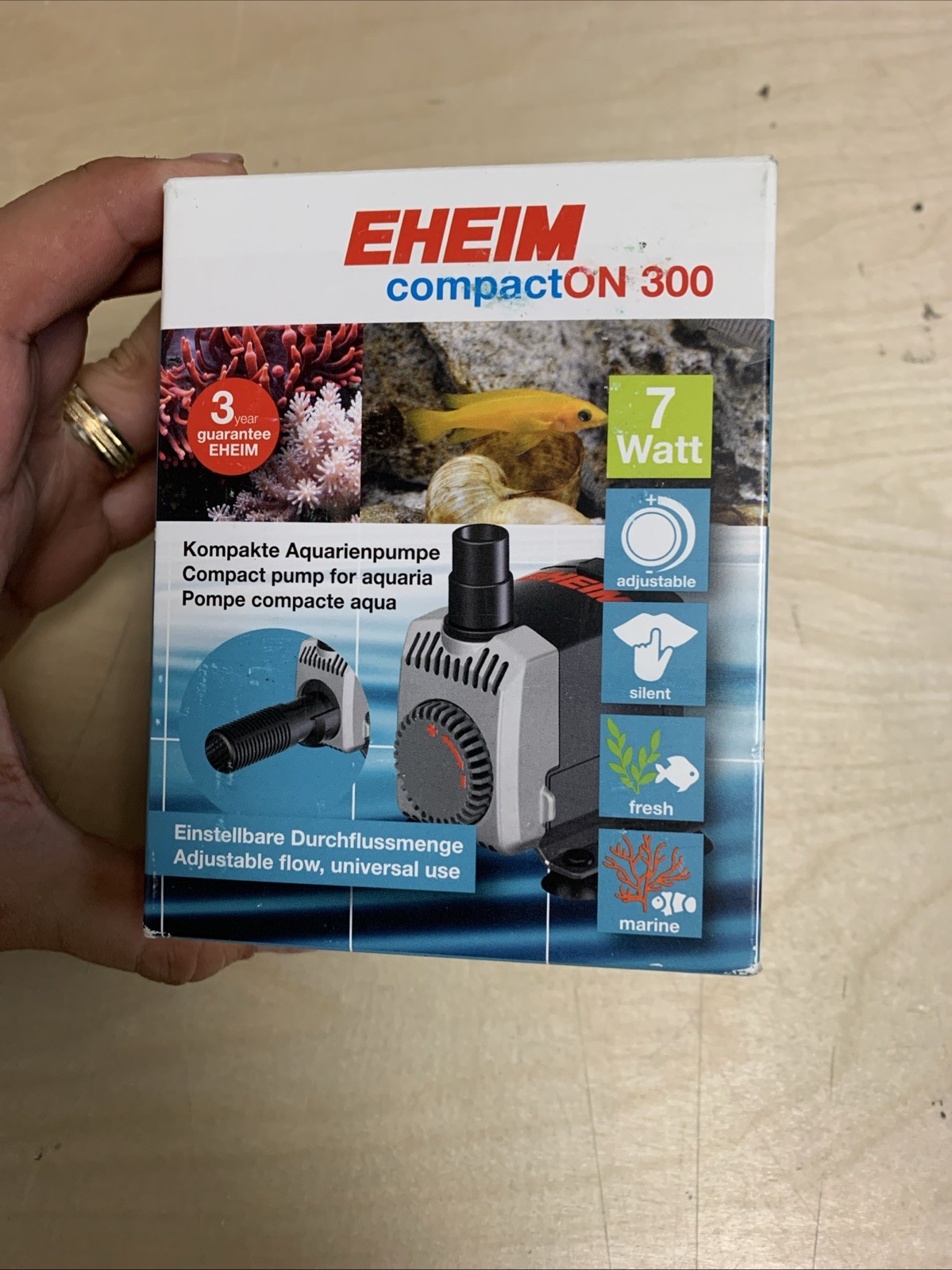 EHEIM compactON 300 (79 GPH) Aquarium Pump - EHEIM