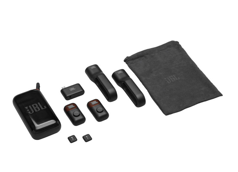 JBL EasySing Mic Mini Duo Wireless Portable Dual Karaoke Microphone Set 2Pack AI