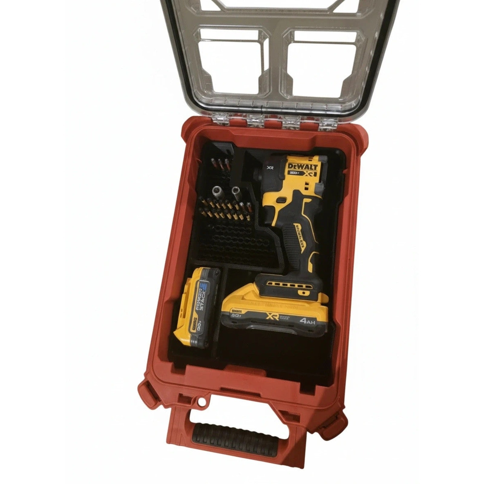 20V Brushless Impact (DCF870) Organizer for Milwaukee Compact Packout  (Insert O