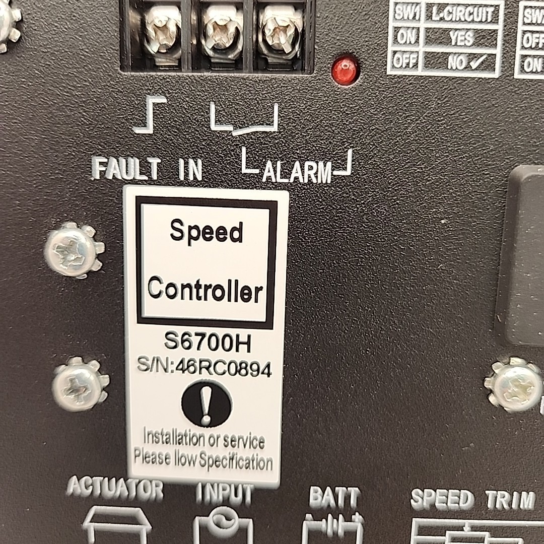 NEW 1PC Cummings Seed Controller S6700H Speed Control Board