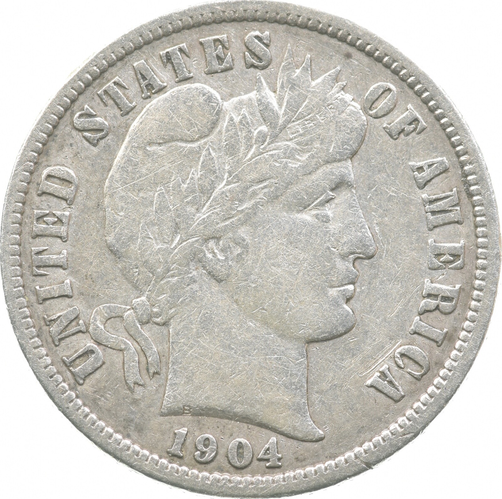 1904-S Barber Dime *9021