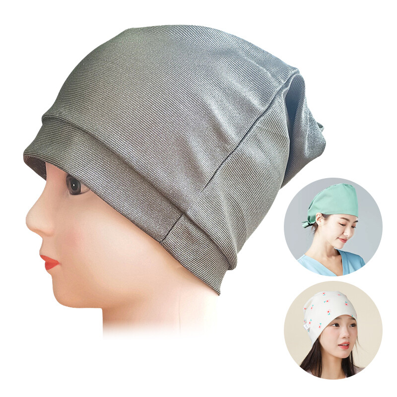 Anti Radiation Hat Silver Fiber Electromagnetic Wave Rfid Shielding Emf Liner