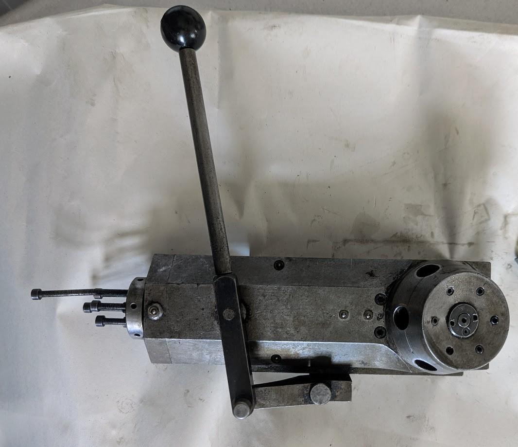 LEVIN LATHE TURRET ATTACHMENT 0340-03 6 POSITION DRILLING Read update