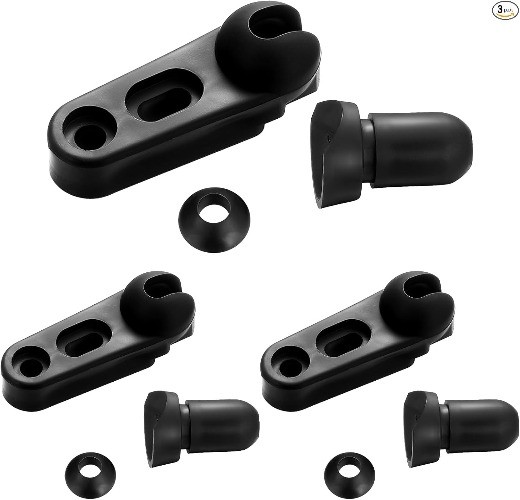 3 Sets Boat Windshield Support Foot Brace Windshield Replacement Board for boat