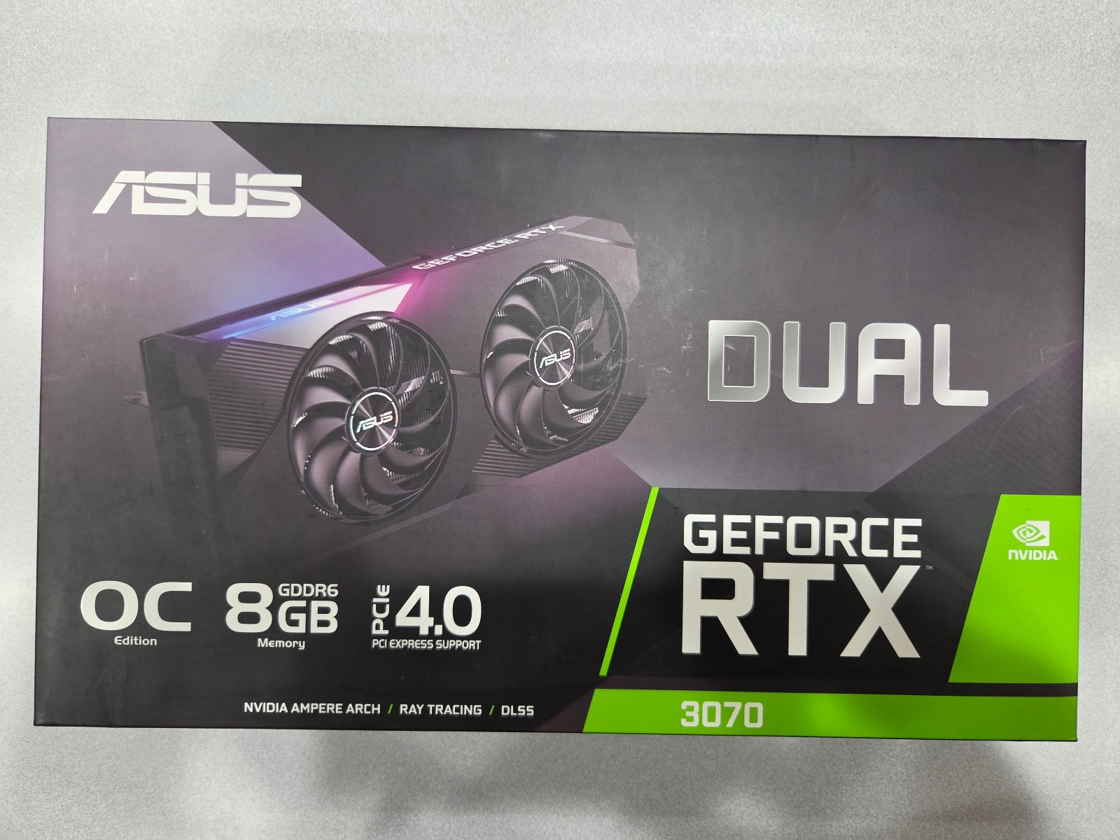 ASUS Dual GeForce RTX 3070 OC 8GB GDDR6 Graphics Card (DUAL-RTX3070-8G)