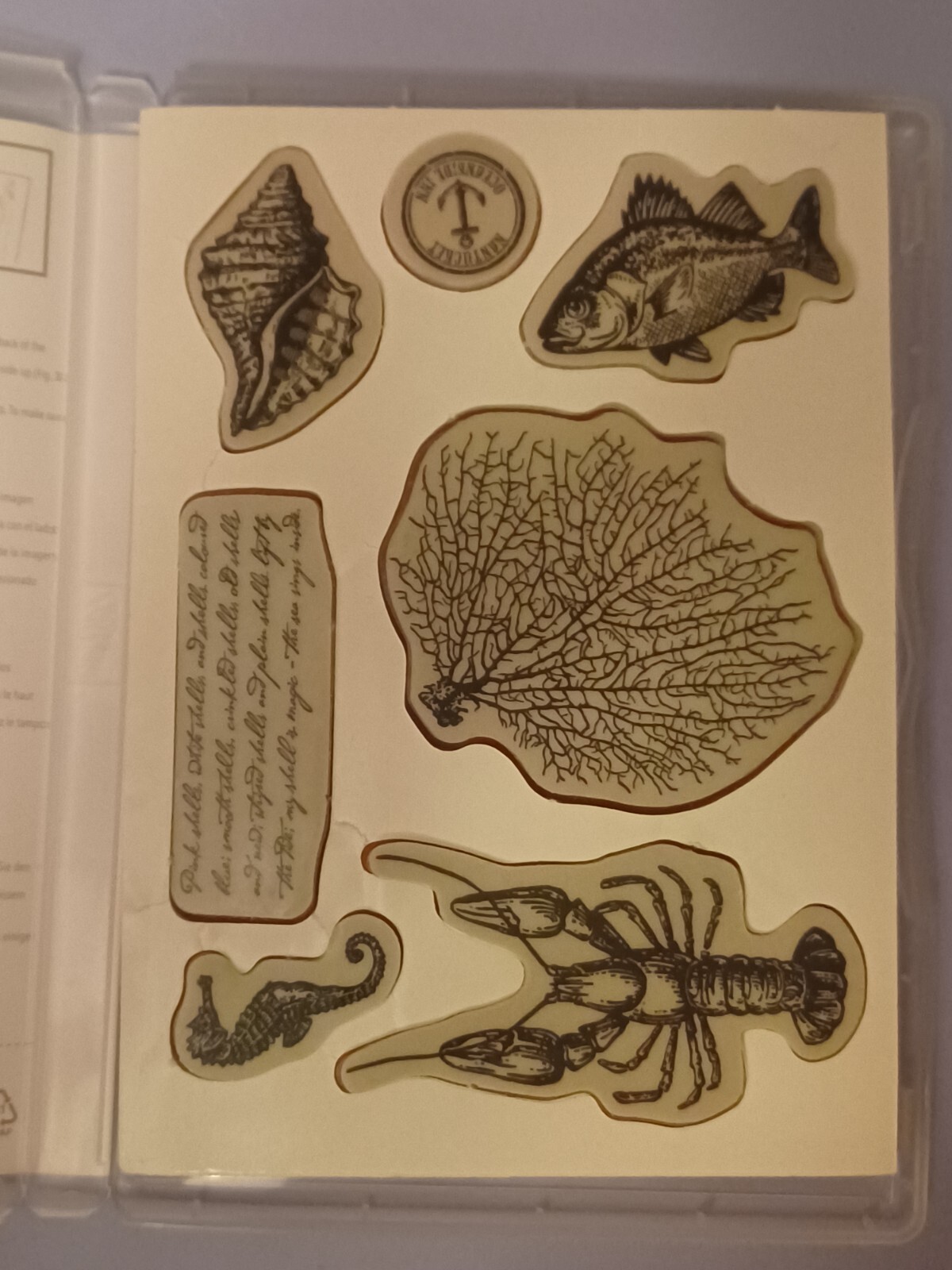 StampinUp Retired Stamp Sets, Nautical/Ocean