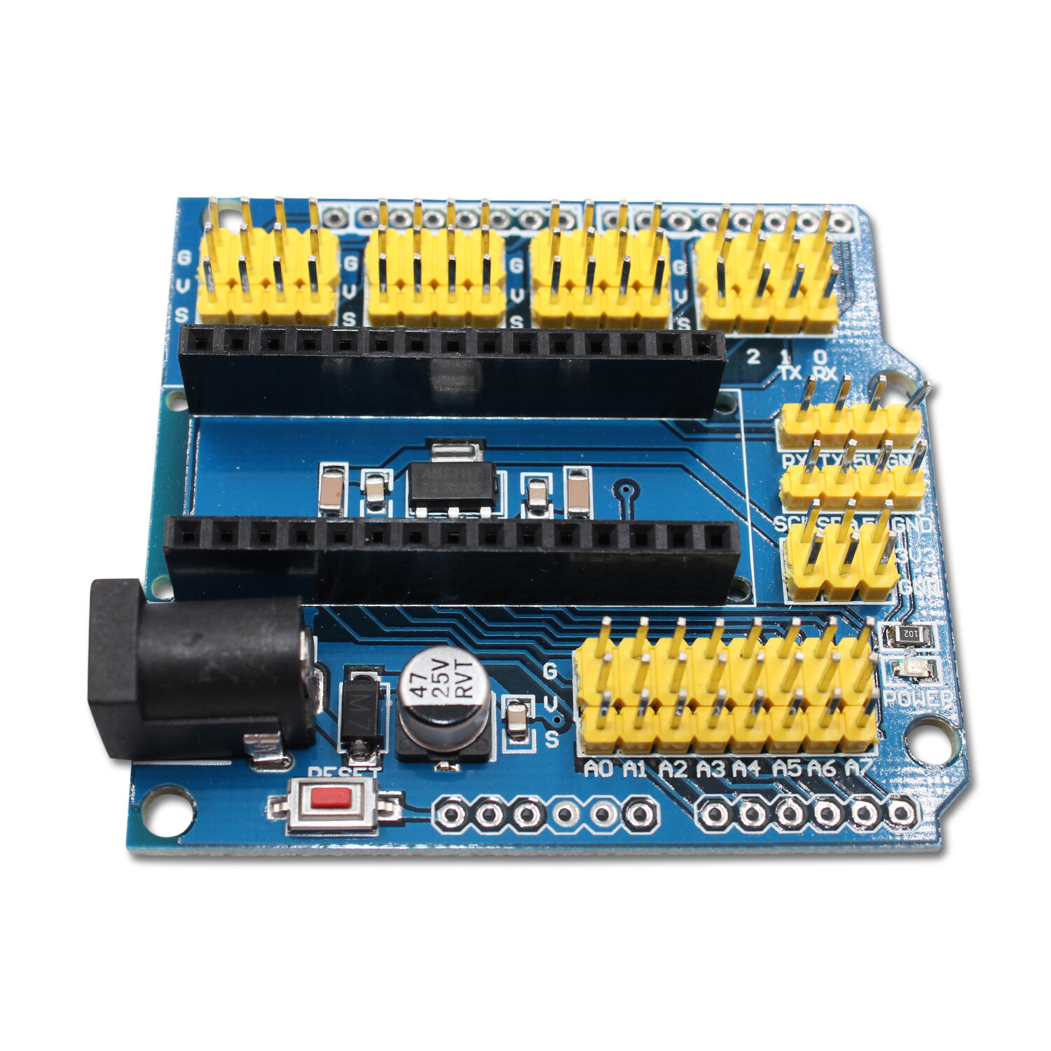 Arduino Nano I/O Expansion Shield Module Sensor Prototype USA SHIP TODAY!