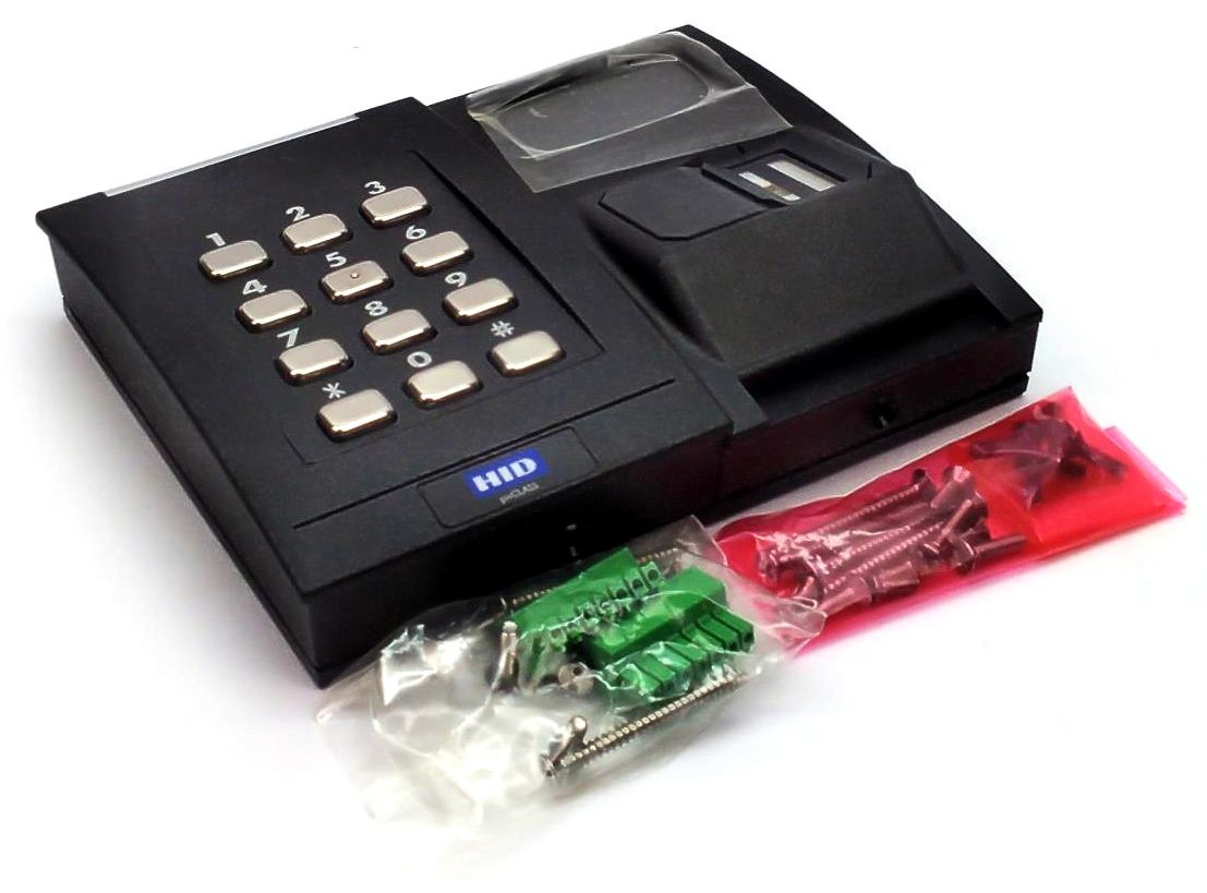 HID Pivclass RKCLB40-P Smart Keypad Biometric Reader 924NPRTEK00504