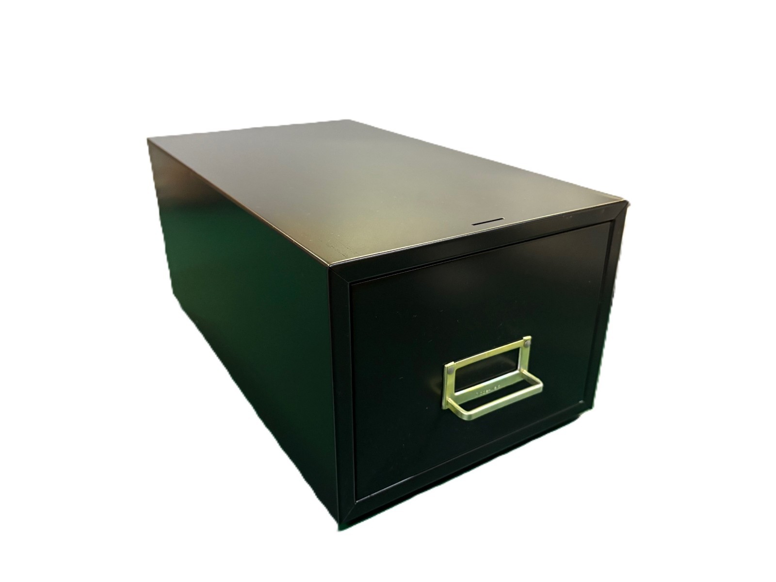 Filing Drawer, Globe Weis 5" X 8 " Single, Black