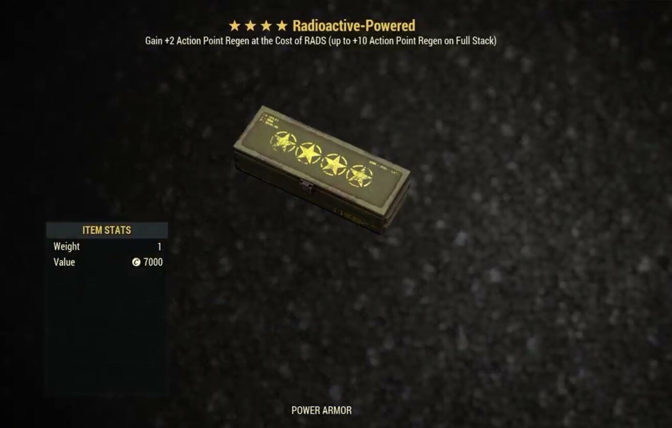 (Xbox) Radioactive-Powered Legendary Mod