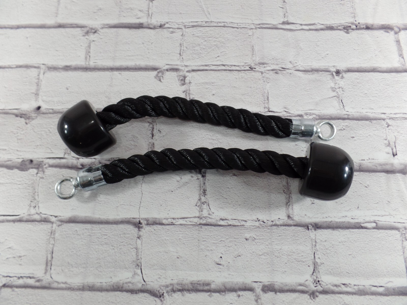 Pair Pull Down Rope Single Grip Tricep Training Gym Supplies Cable Pulley