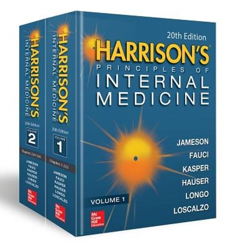 Harrison's Principles of Internal Medicine, Twentieth Edition (Vol.1 & Vol.2)