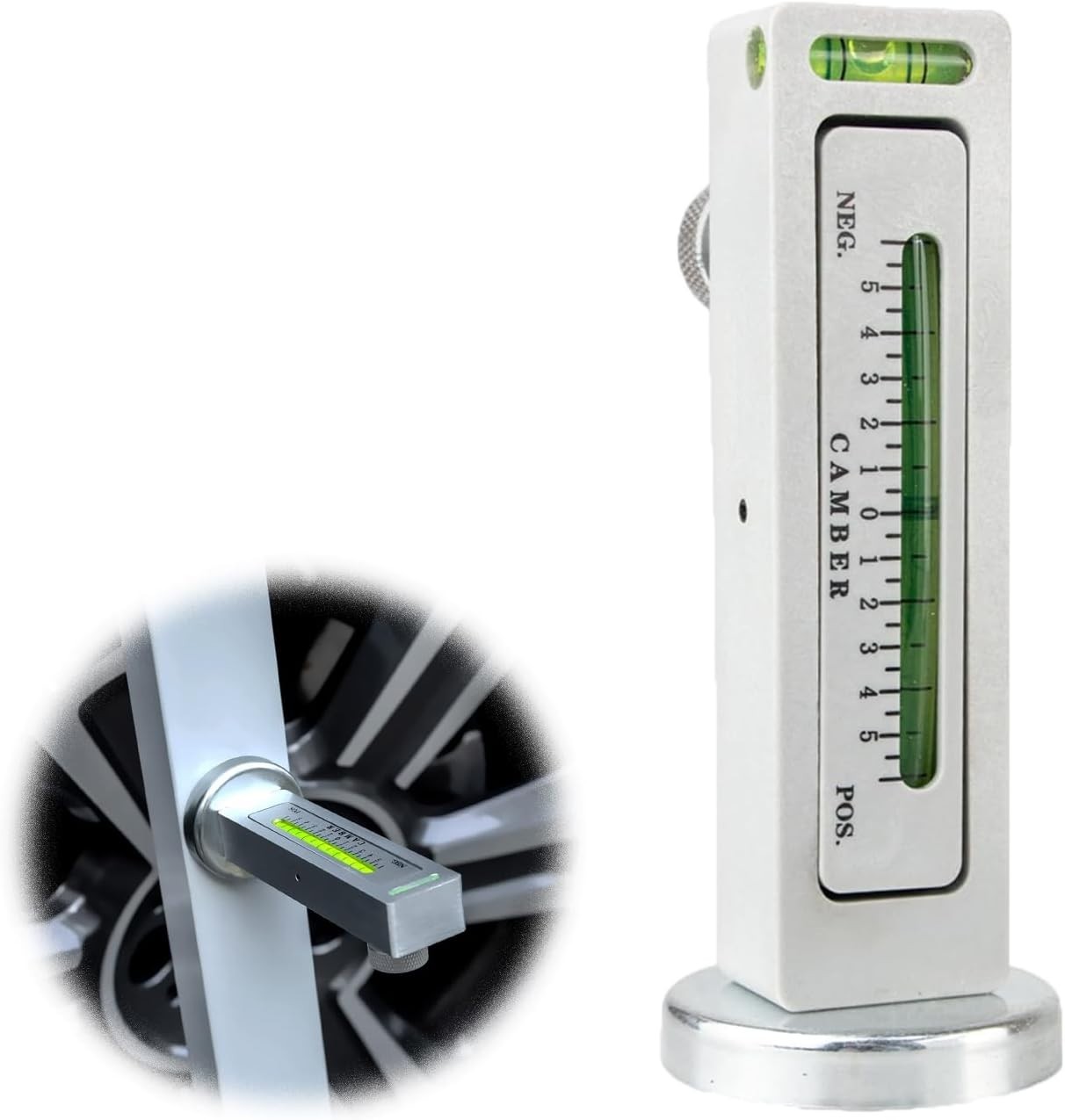 Universal Fit Wheel Alignment Tool - Adjustable Camber & Caster Measurement Tool