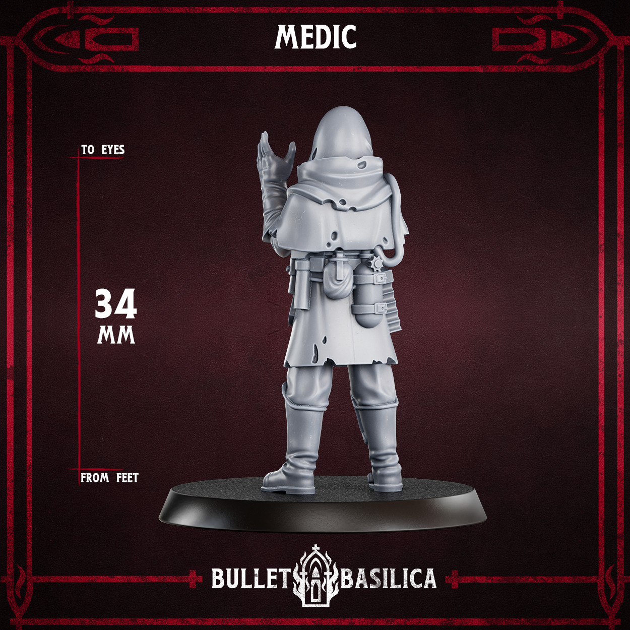 Crimson Hussars Medic Grimdark Trenchwar Proxy
