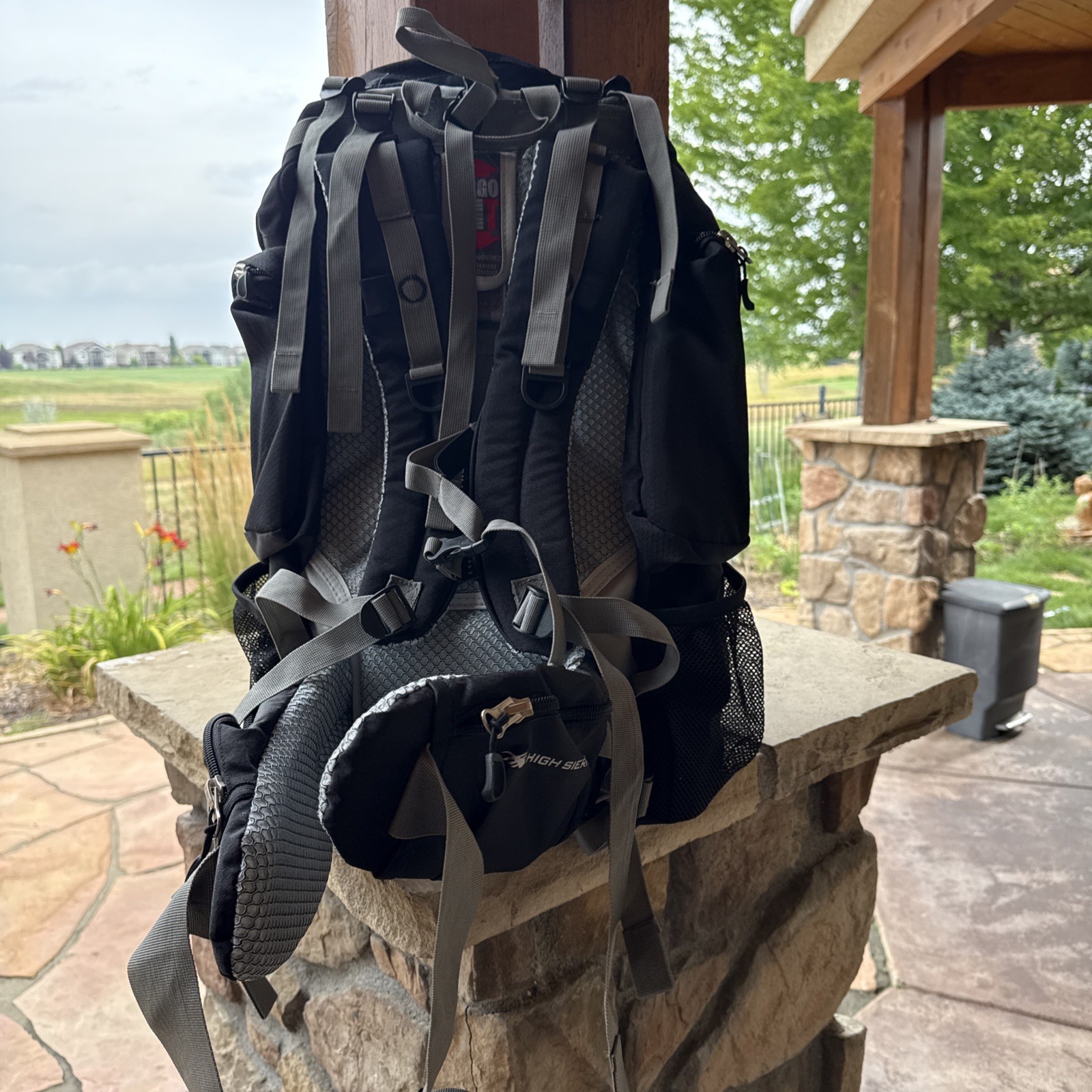 High Sierra Backpack Black Avenger 45 Liter Great Condition