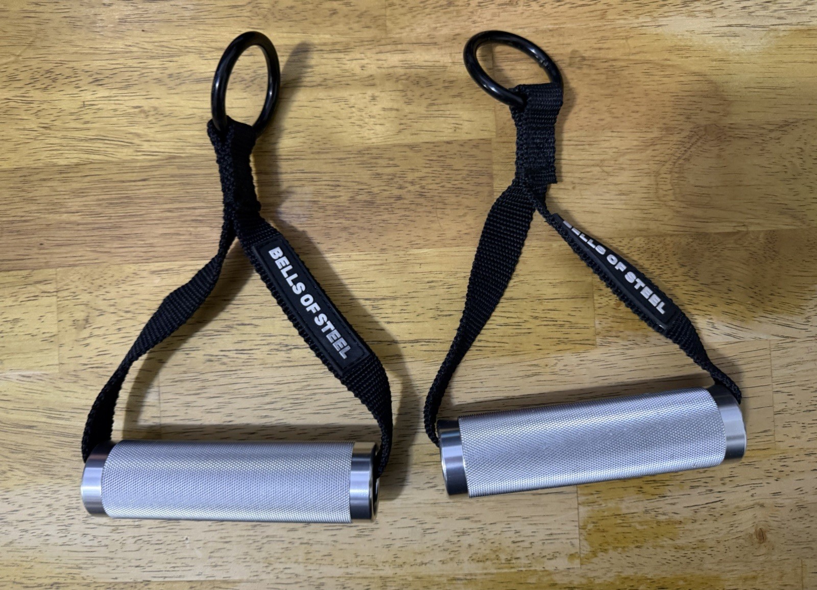 Bells of Steel Aluminum Exercise Handles for Cable Machine Attachment Premium...