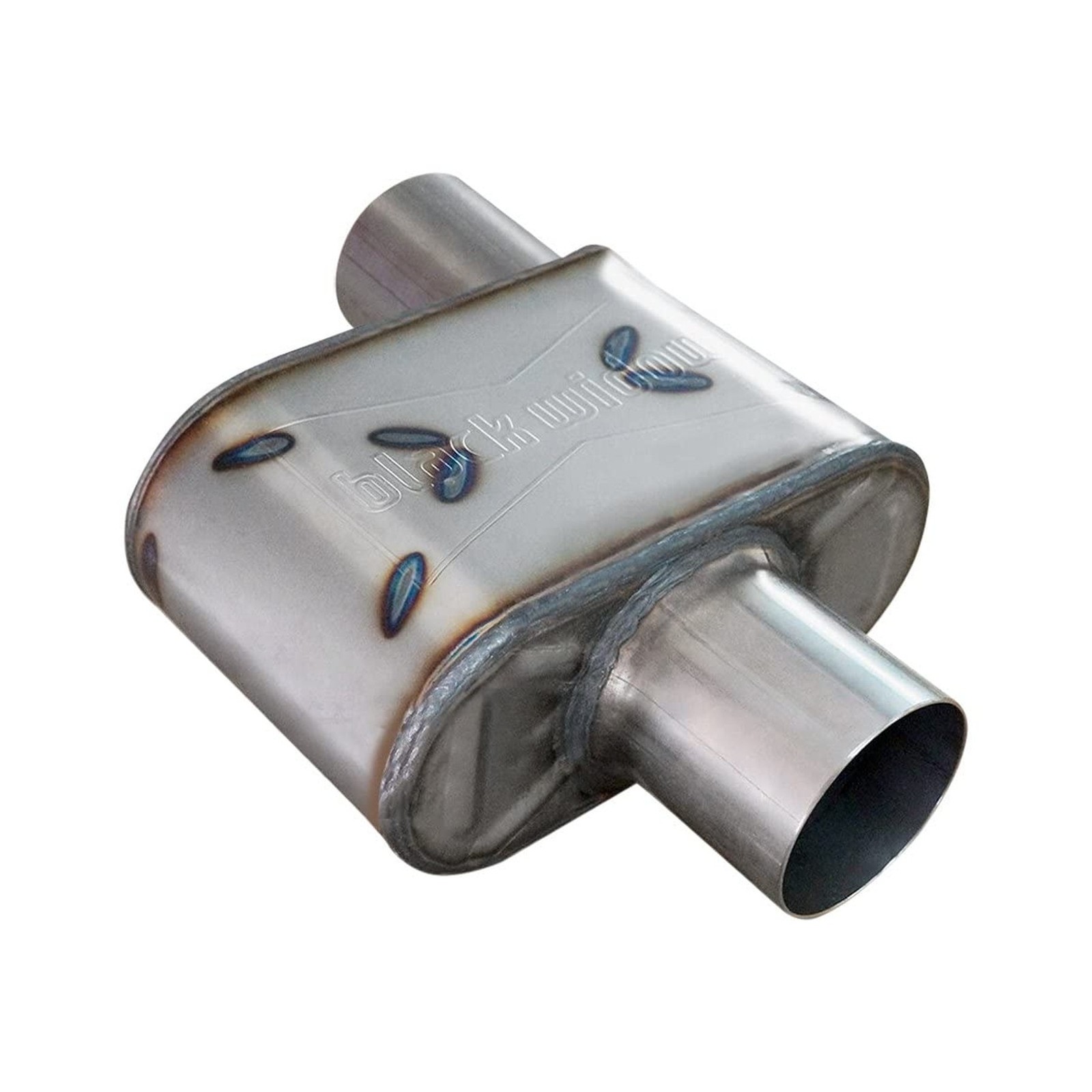 Black Widow Angry Housewife Offset/Center 3" Muffler
