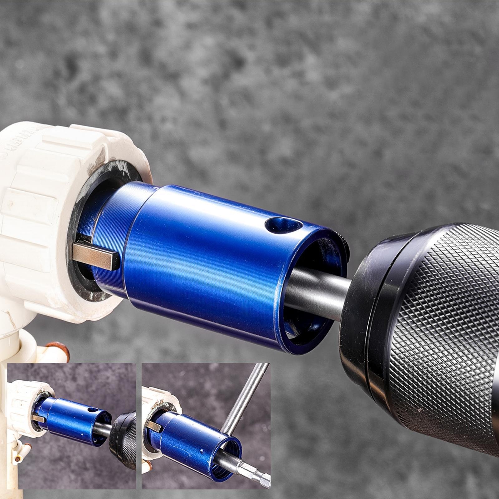 Screw Extractor Broken Pipe Extractor Tool for Water Pipe Threads Water Pipe