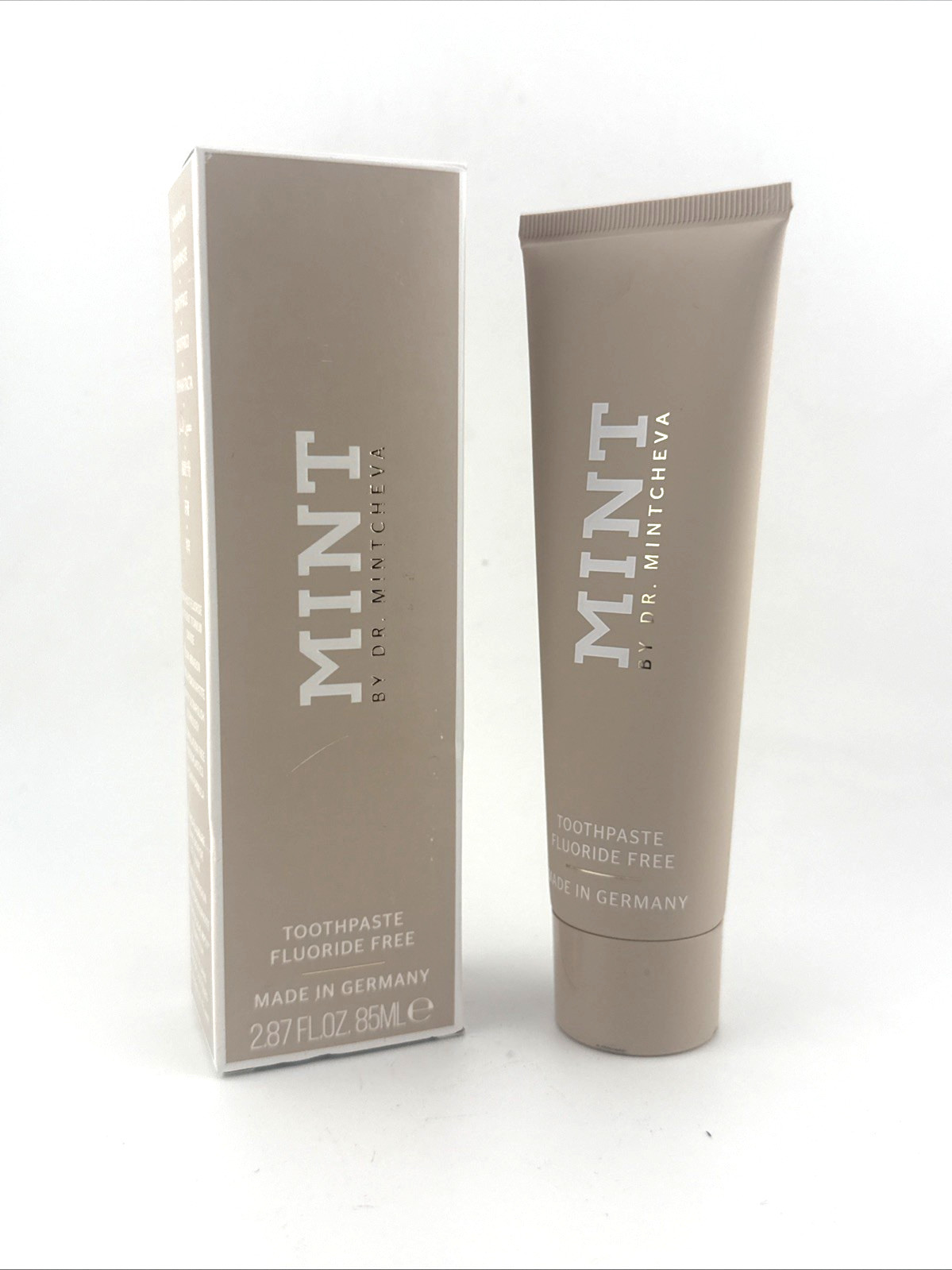 MINT by Dr. Mintcheva Toothpaste Fluoride Free – 2.87 fl oz New in Box