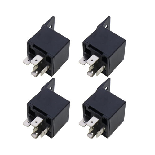 4Pcs New Relay Switch 6679820 for Bobcat Excavator E19 E20 E25 E26 E32 E32i E35