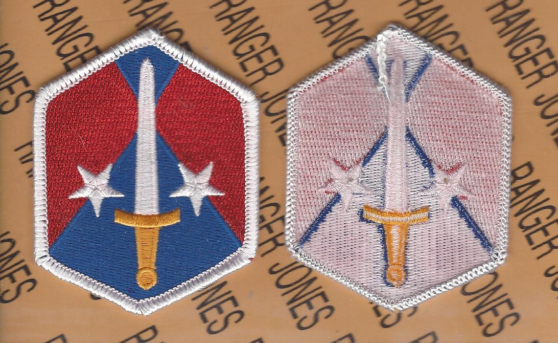 US Army Capital Military Assistance Command CMAC ~3" uniform patch m/e