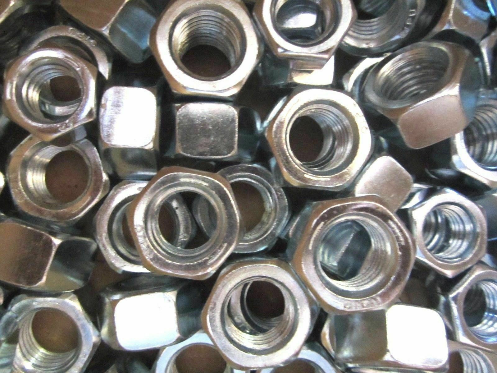 3/8"-16 Grade 5 Finished Hex Nuts Zinc Plated