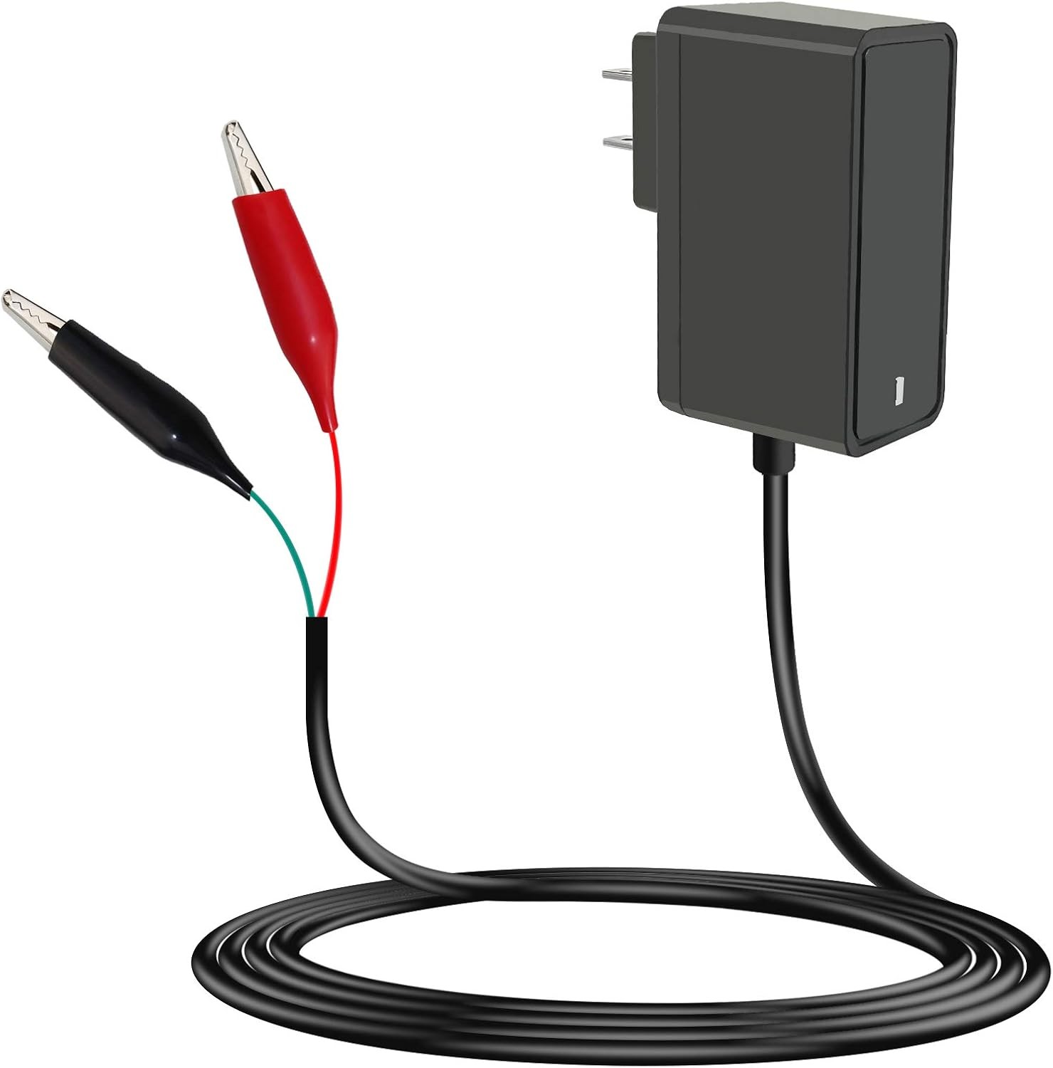 MEROM UL Listed 6V 0.6A Battery Charger for Moultrie with 6V, Green