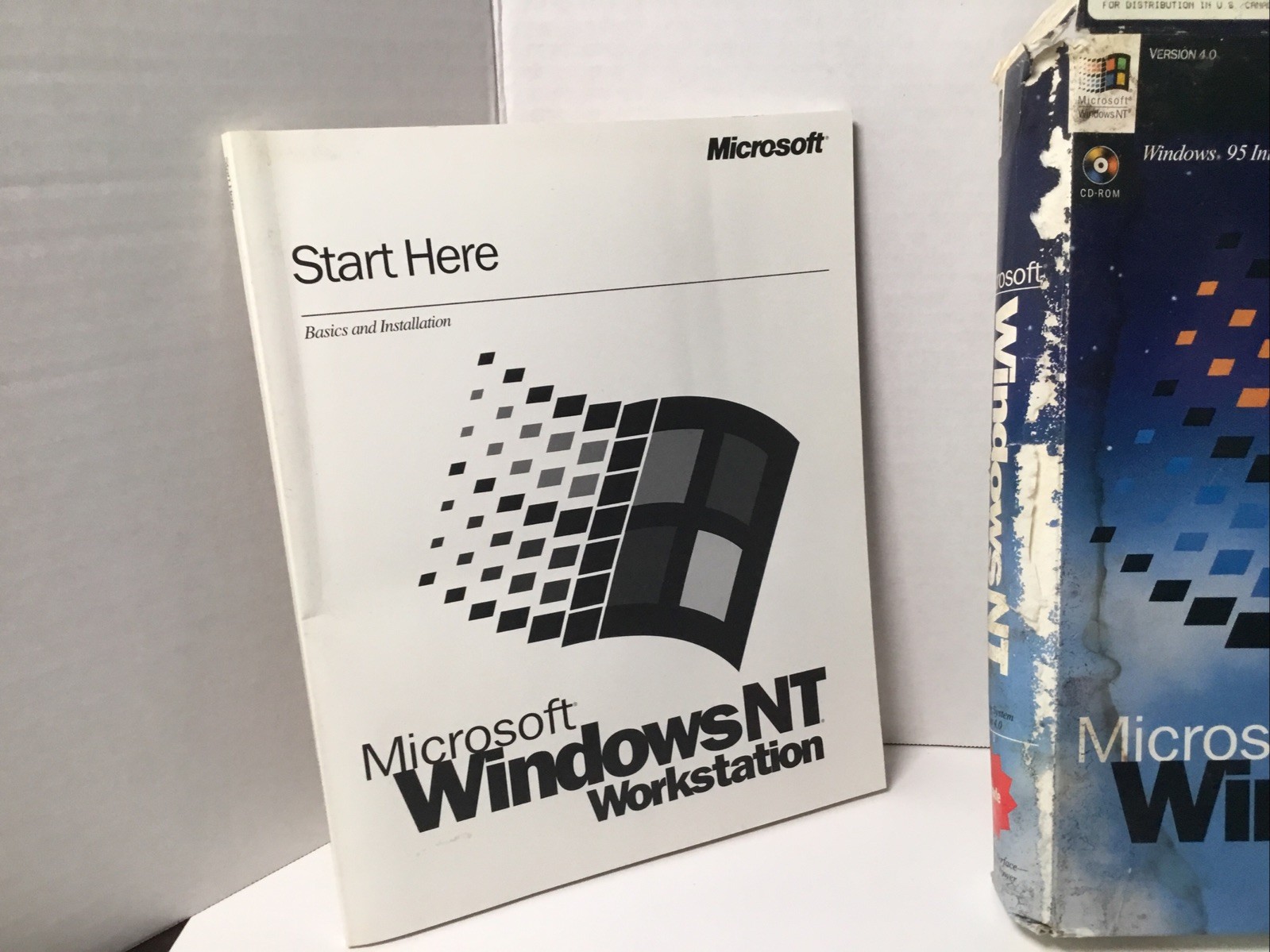 Microsoft Windows NT Upgrade Cd ROM And Key.
