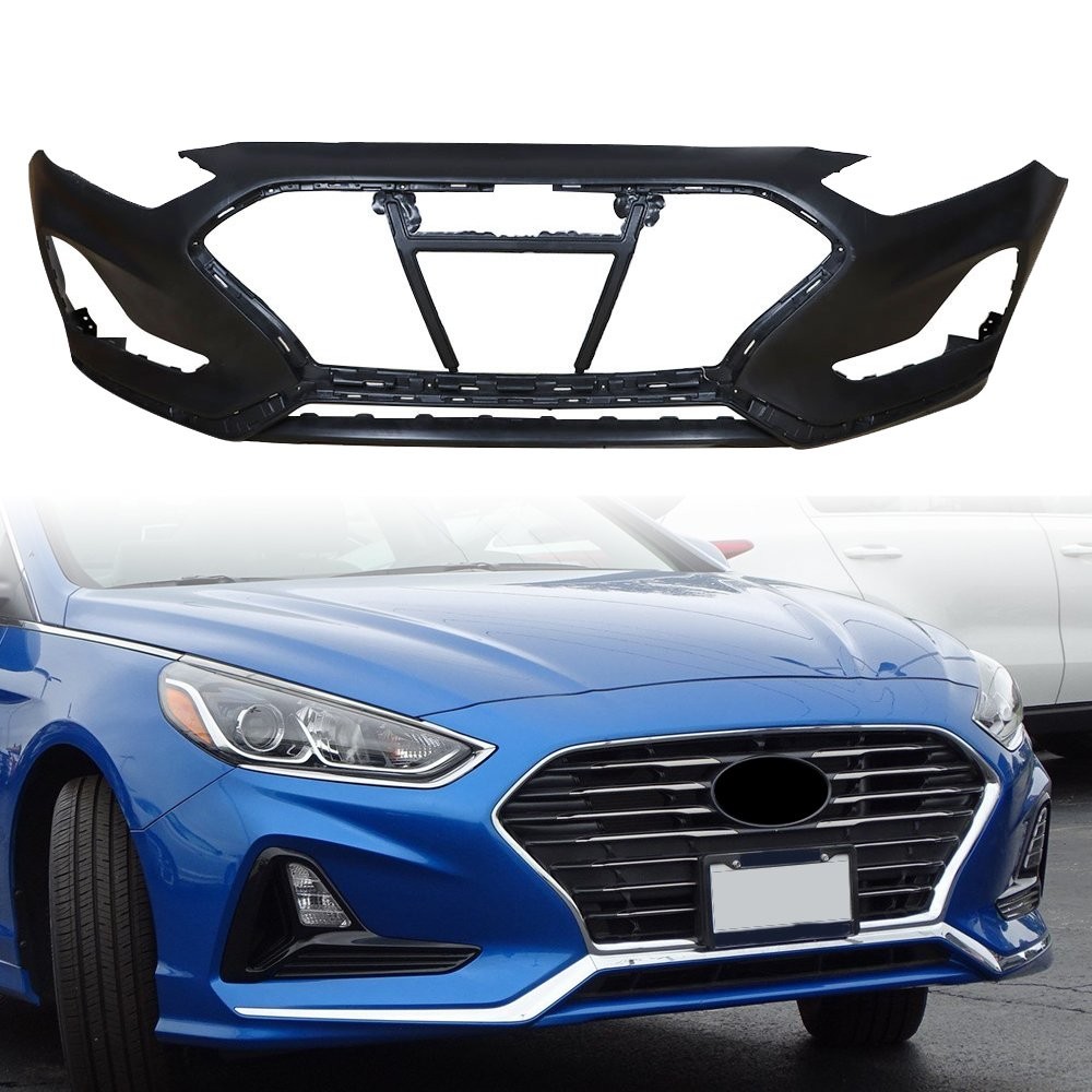 Front Bumper Cover Fit For Hyundai Sonata 2018 2019 SE SEL GL GLS