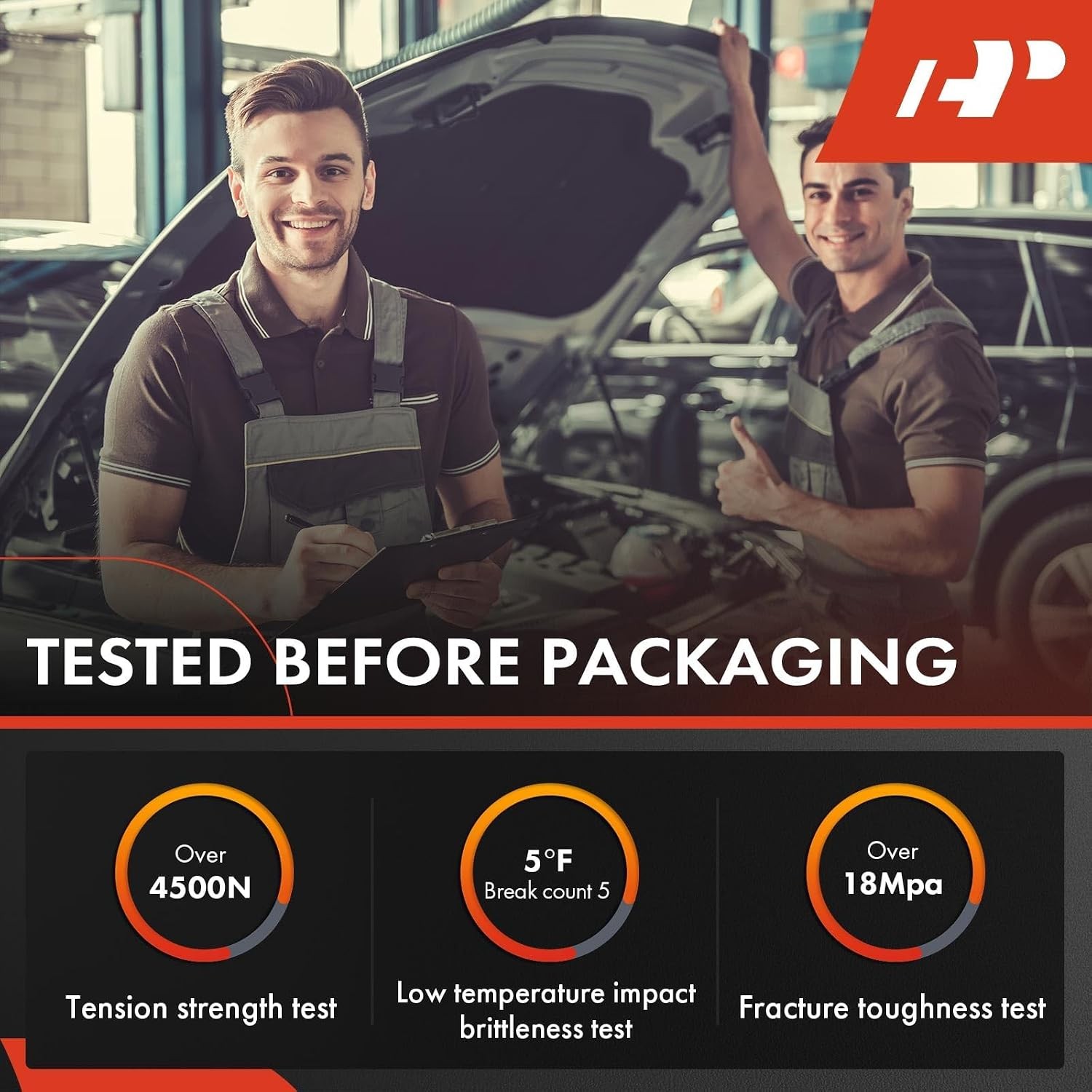A-Premium Intermediate Side Parking Brake Cable Assembly Compatible with Chevrol
