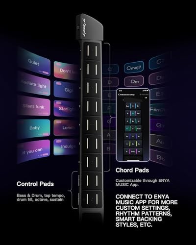Enya CYBER-G Smart Stringless Guitar Portable Multi-Function Guitar with App