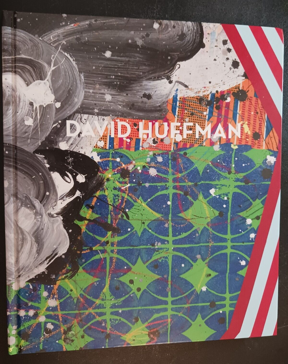 David Huffman abstract painting 2019 McEnery HC art exhibition catalogue