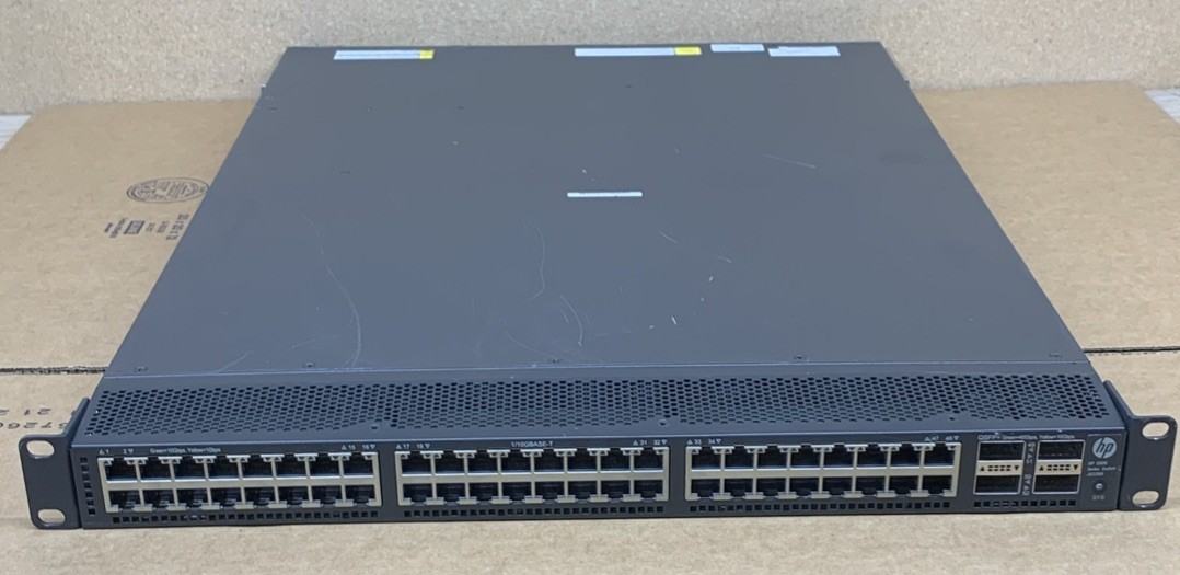 HP  5900AF -48XGT-4QSFP+ (JG336A) 48-Port Switch Partially Factory Restored